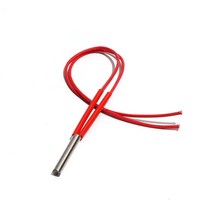 10PCS 9.5mm 25 35mm 201us 관형 히팅 파이프 110V/220V/380V 카트리지 히터 60W/70W/80W 전기 요소, 01 110V_02 60W 9.5x28mm(DxL)