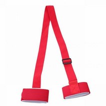 나일론 스키 가방 조정 가능한 스키 폴 숄더 핸드 캐리어 래쉬 핸들 스트랩 포터 후크 루프 스키 스노우 보드 보호, CHINA, 02. 버건디