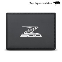 오토바이악세서리 오토바이용품가와사키 Z1000 Z650 용 오토바이 액세서리 탑 레이어 소가죽 운전 면허증, 08 Z800