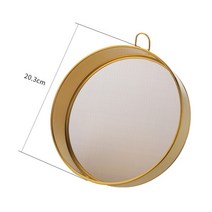 Sieve-스테인레스 스틸 304 초극세 80 메쉬 밀가루 체 가정용 휴대용 벨트 후크 필터 체 베이킹 도구 채반/거름망/소쿠리, C2