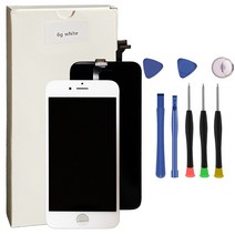 아이폰 6 액정 자가 수리 교체 iPhone 6 Display LCD, 01.아이폰6액정 화이트 고급LCD, 1개, 화이트