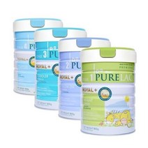 퓨어락 뉴질랜드 청정 프리미엄 분유 1 2 3단계 800g x 3캔, 퓨어락2단계 x 3캔