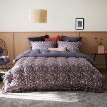 가든챠콜차렵이불1+패드1+베개커버2(ss-1)