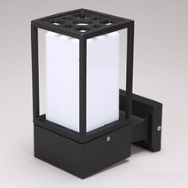 조명다움 벽등 실내 실외 벽조명 외부벽등 카페 호텔 갤러리 외벽등 간접등 LED 인테리어 벽부등, A003_ 하우스사각벽등