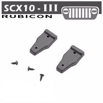 리모컨 자동차 모델용 시뮬레이션 윈도우 힌지 Axial SCX10 III JLU 랭글러 바디 쉘 DIY 개조 부품 1/10 체, 01 window hinge