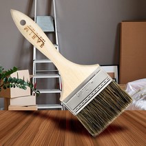 다용도 붓3호 페인트칠하기 빽붓 부자재 가정용 셀프페인팅 가구 롤러브러시부자재미장 페인트, 다용도붓3호