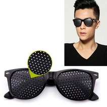 명품형핀홀안경 핀홀안경5홀 눈운동안경 핀홀안경3홀*, 전체홀
