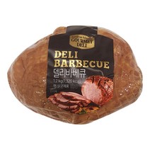 코스트코 수제햄 델리바베큐햄 댈리바베큐햄 1KG 아이스포장, 1개