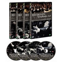 DVD Claudio Abbado 클라우디오 아바도/ 베를린필-베토벤 교향곡 전집 (4disc)
