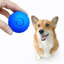 온바우 강아지 장난감 공 움직이는 아기 장난감 자동 점핑 볼, 1개