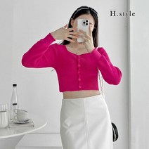 [H스타일](OT)네모가디건