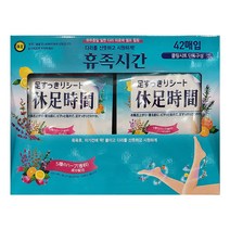 라이온 휴족시간 쿨링시트 42매 코스트코, 6매입, 7개