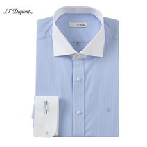 [듀퐁]23년 -SE3SM21LS328SBU- 슬림핏 클래릭 스트라이프 긴팔 셔츠(블루)