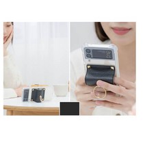 갤럭시Z플립4 케이스 F721N (SK) LAFINE 페블링