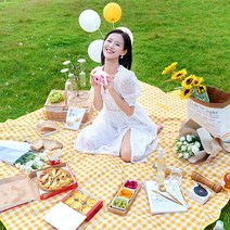 피크닉 돗자리 매트 방수매트 소풍 여행 캠핑 휴대용 소형 대형, 소형 핑크(100cm X 150cm)