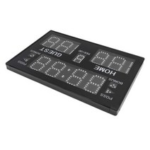 경량 탁상 전자 스코어보드 타이머. 레슬링 복싱용 투명 LED. 100-240V, 03 Europe regulations