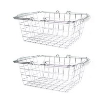 모루 다용도 캠핑 와이어 바스켓 + 전용 커버 세트, 실버(바스켓), 단일색상(커버), 2세트