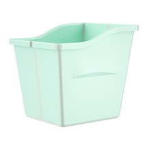간이욕조 사우나 반신욕 실내 원룸 가정용 목욕 1인용 접이식, 그린