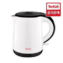 테팔 [공식] 무선주전자 세이프티 화이트 앤 블랙 KO2611, 단품없음