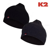 K2 비니 겨울 방한 골지 니트 비니, 그레이