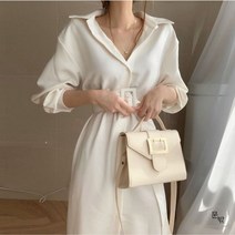 지고트원피스 딘트 여름롱 쉬폰 원피스 데이트룩 상견례 허리벨트