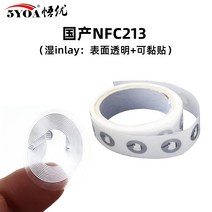 전자키 복사기 도어락 RFID 키 아파트 디지털 현관 태그 카드 NFC Sticker 스티커, B.213습식 inlay