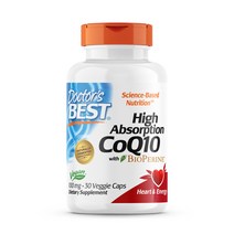 닥터스베스트 하이 앱솔션 CoQ10 100mg 베지 캡, 30개입, 1개, 30정