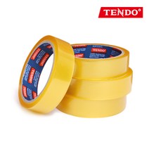 [TENDO] 텐도 프리미엄 러버테이프 24mm x 30m 10개 / 투명 / 국내산, 10개(5봉)