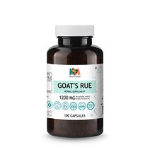 goat39s rue 비건 캡슐 1200 mg 유기농 산양유 허브galega officinalis