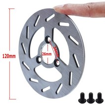 120mm 옥외 순환 디스크 브레이크 로터 나사를 가진 전기 스쿠터, NO 6