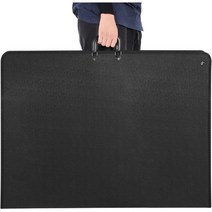 1st Place Products 프로페셔널 아트 포트폴리오 케이스 - 61 x 91 4cm(24 36인치) 경량 및 내구성 어깨 스트랩 핸들 옵션 내부 포켓 3개 방수 문서 포스
