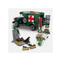 텐바이텐 셈보블럭 밀리터리 시티 군인 구급차 앰뷸런스 남자 어린이 선물