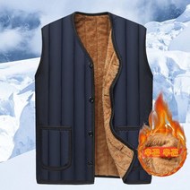 부드러운 복 깔깔이 기모 남자패딩점퍼 단체복 발열 작업 동복 겨울 방한조끼 고급 실내 융