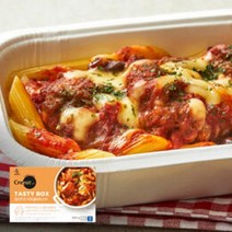 CJ 크레잇 칠리치즈 미트볼&파스타(유통기한23.05.23까지) 간편식 냉동식품 300g, 25세트