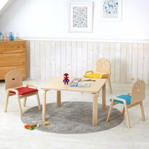 바보사랑 토리 원목 어린이 쿠션의자 4단계 높이조절.디홀릭(무료배송), 쿠션의자파랑