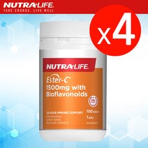 뉴트라라이프 이스터 C 1500mg 100정 4개