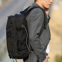 메트지 소재 빈티지 책가방 캐주얼 노트북백팩 2컬러