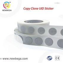 UID Block 0 변경 가능 재기록 가능 원형 직경 25/30mm 스티커 13.56MHZ ISO 14443A NFC 복사 복제 레이블 10/50/100PCS, Dia25mm 100PCS