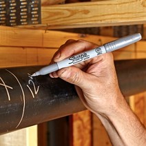 동아측기 [샤피] 유성 네임펜 메탈릭, SIVER Metallic