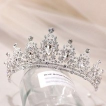 공주세트 티아라왕관 공주머리띠 웨딩 브라이덜샤워소품