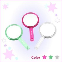 ST-325 투명 양면손거울/손거울/확대거울 거울 _ 4501209EA, $ 핑크