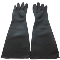공구 샌드 블라스트 캐비닛 장갑 용 블라스팅 60x20cm, [01] Black, 01 Black
