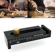 내구성 미니 갭 게이지 고정밀 목공 필러 눈금자 알루미늄 합금 드롭 배송, 한개옵션0