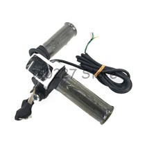 전기 자전거 트위스트 스로틀 액셀 가스 24V 36V 48V LCD 디스플레이 및 키 잠금 장치 자전거/스쿠터 전자 자전거용 부품, [02] 48v