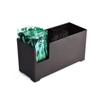 PC 스냅빈 머들러용 (스틱커피 꽂이) 정리함 바케디 일회용 정리 디스펜서 3구 (노칭형), 1개