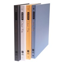 이지포켓 30P 클리어화일 합지 싸바리 표지 하드커버 30매 크리어파일, 청색