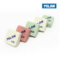 MILAN 밀란 430 고무 지우개, 1개, 핑크