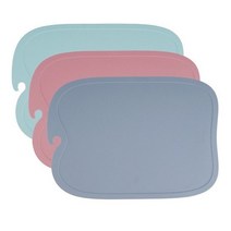 사과모양 TPU 도마 약37.0x24.9cm 안티 스크 레치 방지 식기세척기사용 끓는물 _ 22092786EA, 쿠팡 자비샵 본상품선택