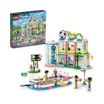 LEGO Friends Sports Center 41744 빌딩 장난감 세트 만 8세 이상 남아 및 여아용 재미 축구 농구 및 테니스 게임 포함 스포츠와 역할 놀이를 좋아하