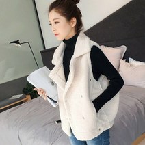 가을 여자 양털 조끼 뽀글이 자켓 모피 블랙프라이데이